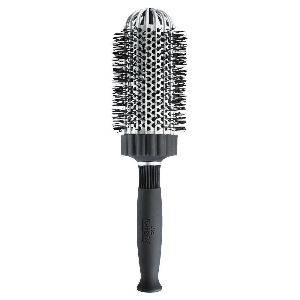 KareCo Large Round Thermal Ceramic Brush, Three Inch Round Brush