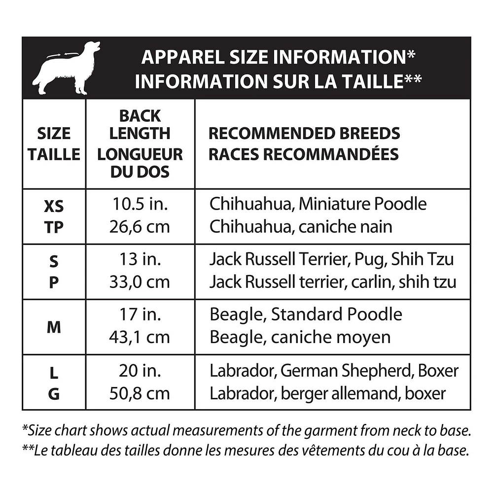 Vibrant Life Pyjama de vacances à carreaux pour animaux de compagnie – Pyjama pour chien et chat – Rouge