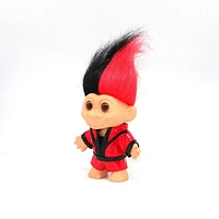 Trolls Dolls - Red Leather Troll