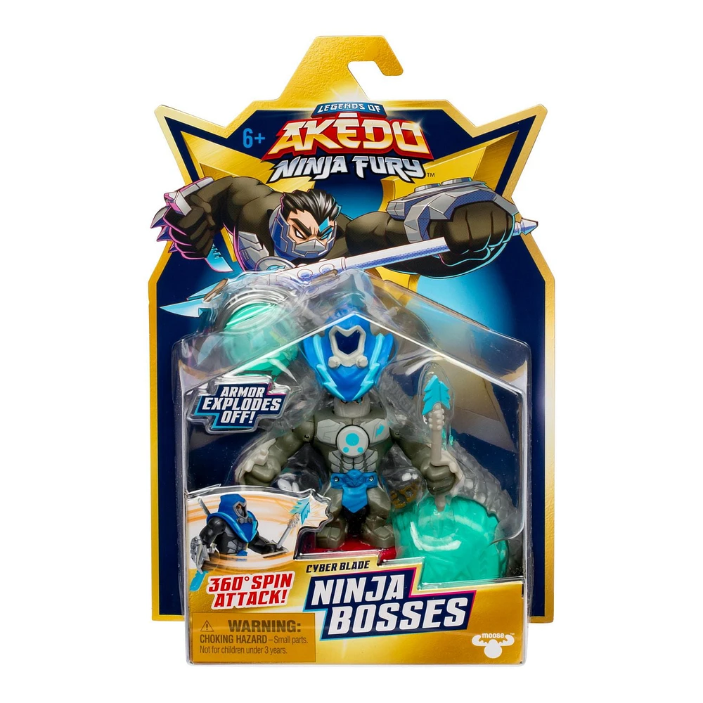 AKEDO NINJA BOSSES CYBER BLADE