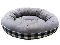 Pet Space Round Bed Red