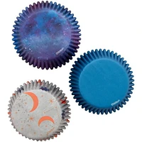 Wilton Outer Space and Galaxy Standard Cupcake Liners, 75-Count