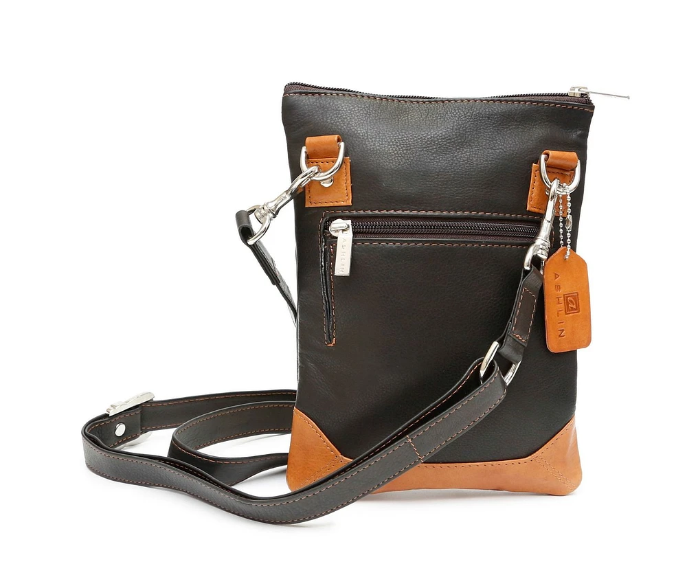 Ashlin Leather Ashlin Slim Cross-body Bag