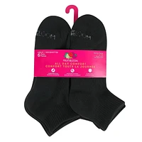 Fruit of the Loom All Day Comfort Ankle Socks (6-pack), All Day Comfort women’s ankle socks by Fruit of the Loom are designed for extreme softness and a more comfortable fit from the gym to daily life.