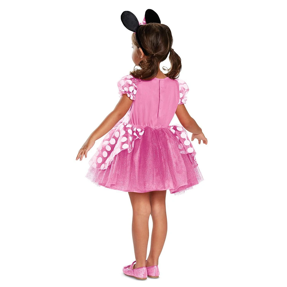 Toddler's Pink Minnie Mouse Costume