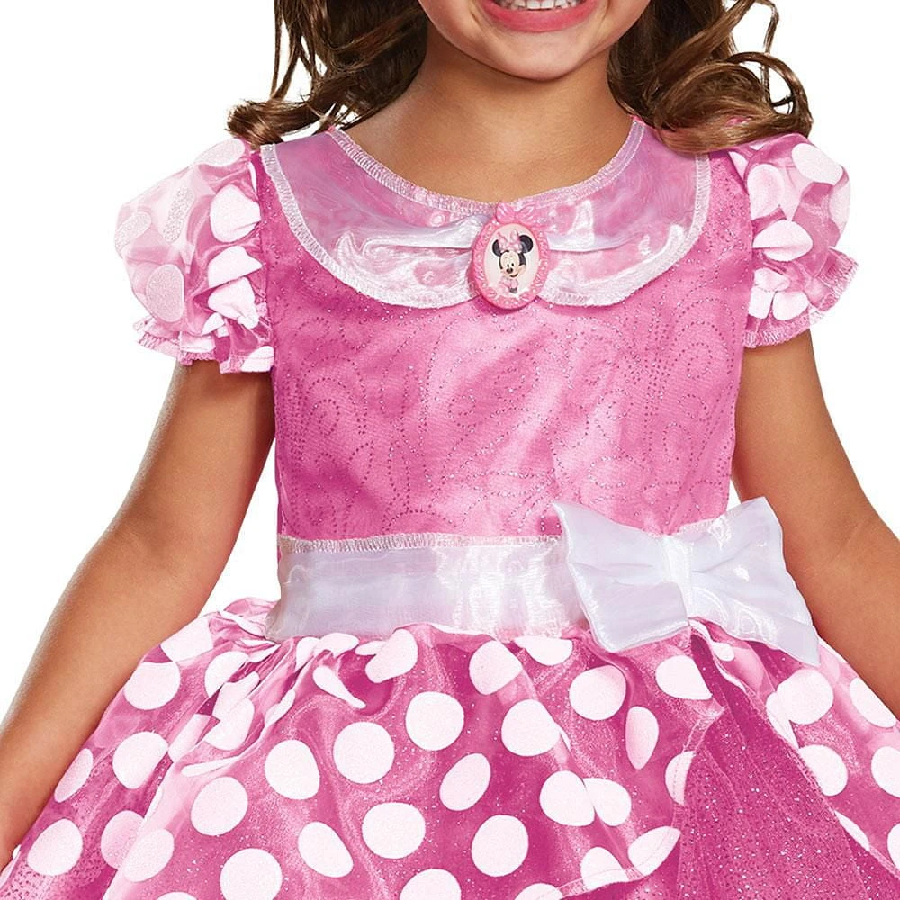 Toddler's Pink Minnie Mouse Costume