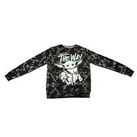 Men's Star Wars The Mandalorian Grogu Long Sleeve Sweatshirt