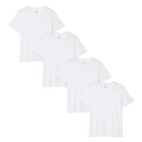 George Men's Crew Neckline Tee 4-Pack, Sizes S-XL