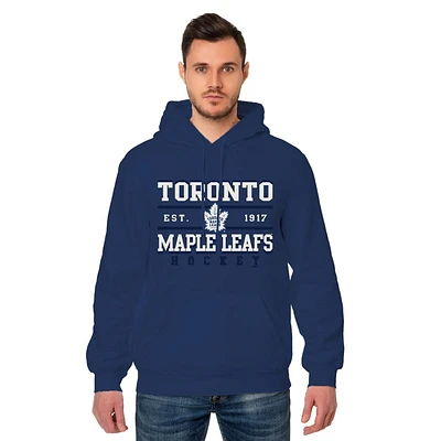 Sweat à capuche à manches longues pour hommes des Maple Leafs de Toronto de la LNH *Exclusivité en ligne