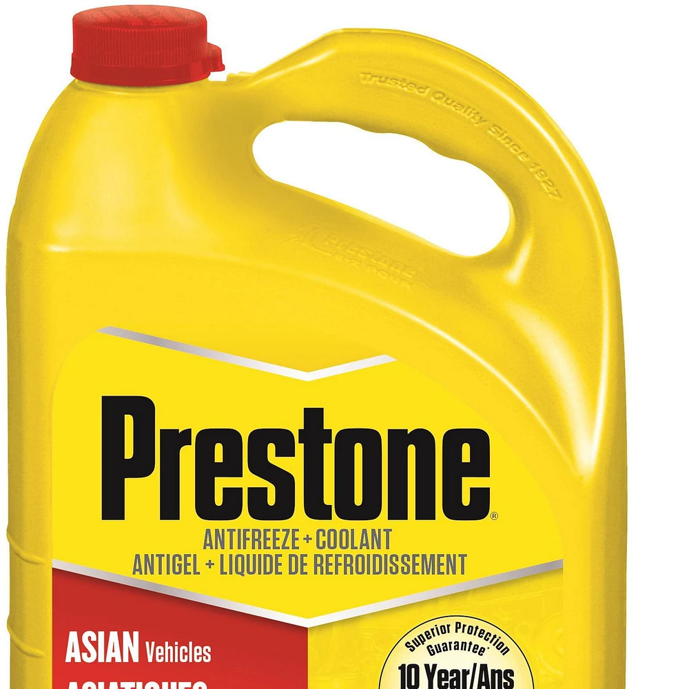 Prestone® Asian Antifreeze/Coolant, 50/50 Prediluted Antifreeze Coolant