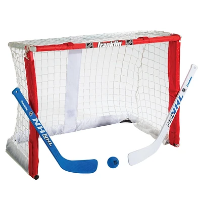 Franklin Sports NHL Fold-N-Go Mini Hockey Goal Set