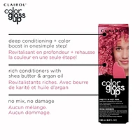 Clairol Color Gloss Up, Temporary Hair Dye, Hair Gloss Treatment at home, No Mix. No Damage.