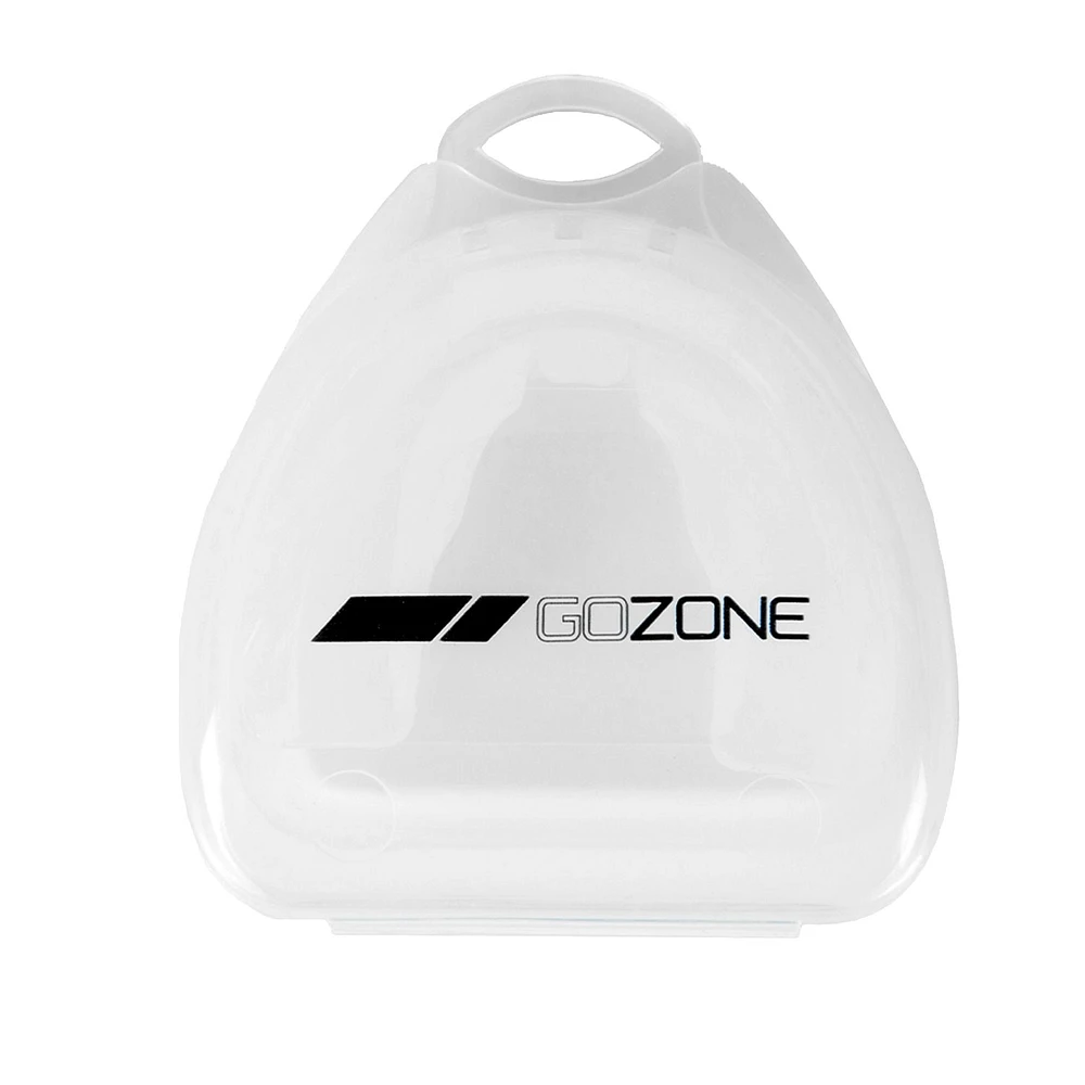 GoZone Silicone Mouthguard - Clear, With carrying case