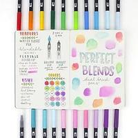 Tombow Dual Brush Pen Art Markers, Perfect Blends, 20-Pack