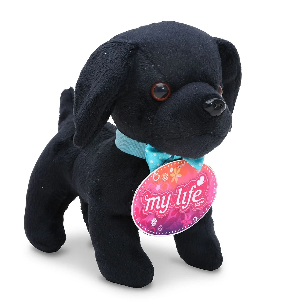 My Life As Black Lab Pet Plush Toy