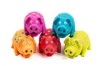 Vibrant Life Pigglesworth Latex Dog Toy, Dog Chew Toy