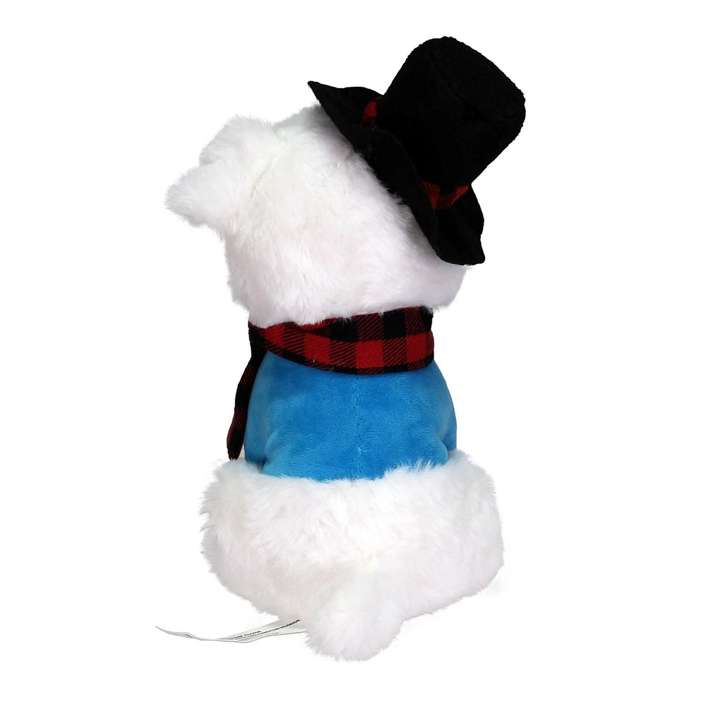 Holiday Time Animal with Christmas Dress - Maltese