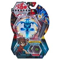 Bakugan Ultra, Aquos Cloptor, 3-inch Collectible Action Figure and Trading Card, for Ages 6 and Up