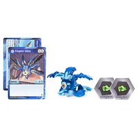 Bakugan Ultra, Aquos Cloptor, 3-inch Collectible Action Figure and Trading Card, for Ages 6 and Up