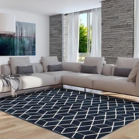 ECARPET Modern Area Rug for Living Room, Dining Room and Bedroom Ava Collection