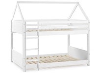 Christianne House Twin Bunkbed, White