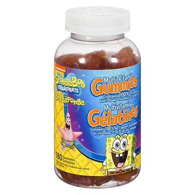 Spongebob Squarepants Multi-Vitamin Gummies