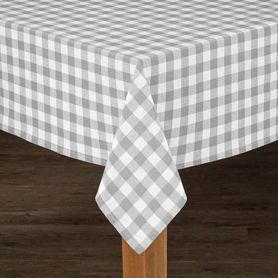 Fabstyles Country Check Tablecloth Farmhouse Decor For Indoor/Outdoor Use, Picnics, BBQ’s, Potlucks, Summer Events