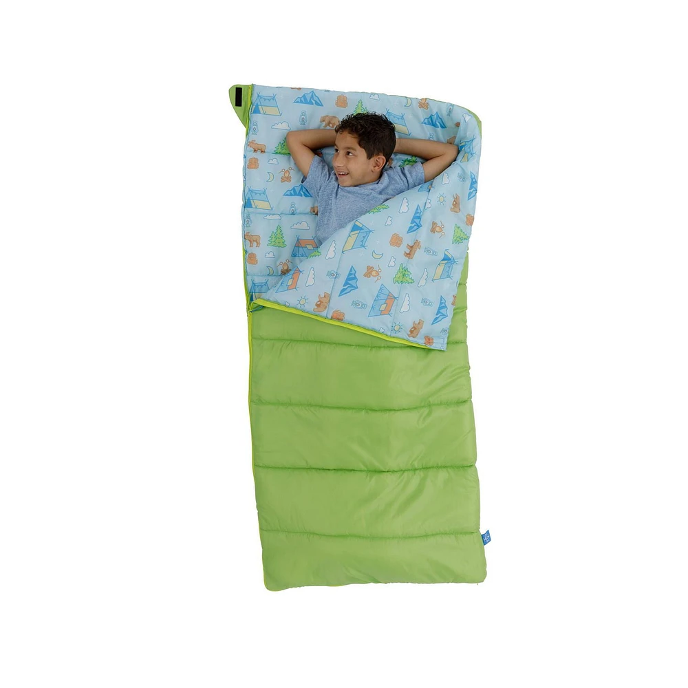 Firefly! Outdoor Gear Youth Sleeping Bag - Green, Youth Sleeping Bag