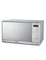 Commercial Chef 0.7 Cu Ft Microwave with 10 Power Levels, 700W Microwave with Digital Display, Countertop Microwave