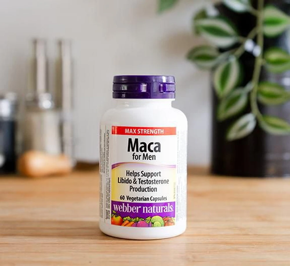 Webber Naturals® Maca for Men, 60 CAPSULE