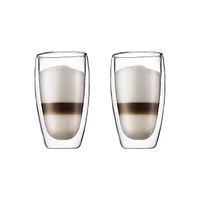 Pavina 2PC Double Wall Glasses 15 Oz