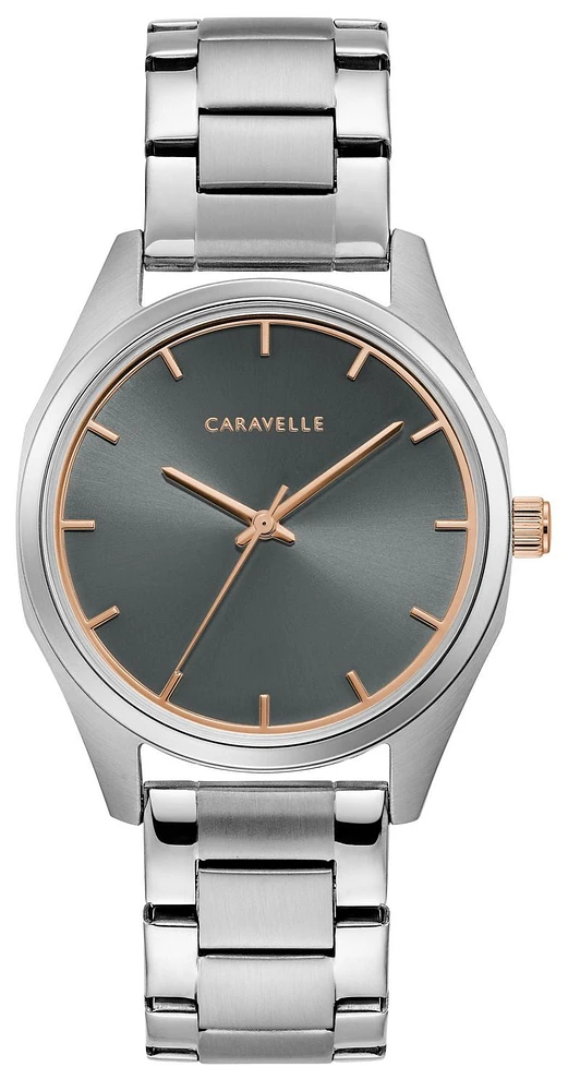 Caravelle Ladies Two-Tone Quartz Watch