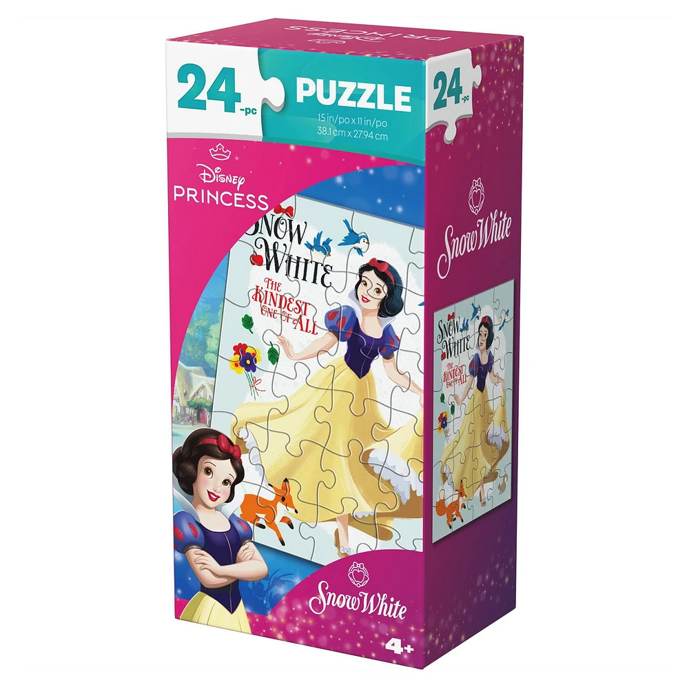 Disney Princess Snow White, 24-Piece Jigsaw Puzzle Disney Toys Disney Gifts Retro Disney Toys, for Kids Ages 4 and up