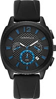 Montre Caravelle noire pour hommes