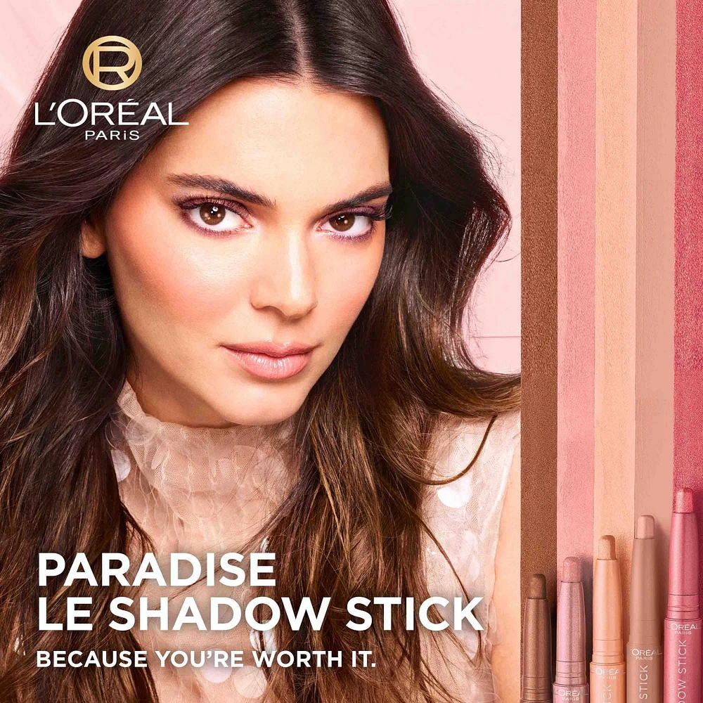 L'Oreal Paris Paradise Le Shadow Stick Eyeshadow, 1.4g, Creamy blendable eyeshadow
