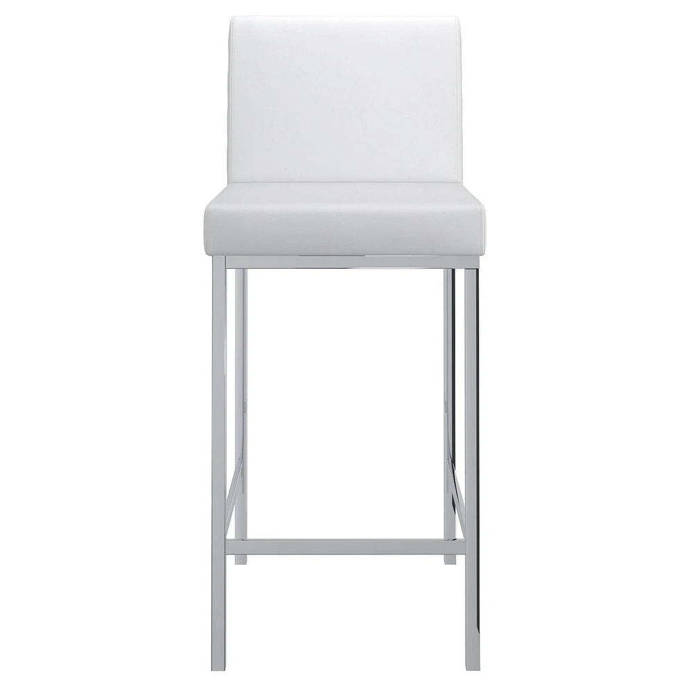 Set of 2 Modern Counter Stools