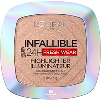 L'Oreal Paris Infallible Up to 24HR Highlighter, Longwear, 9g, Available in two radiant shades