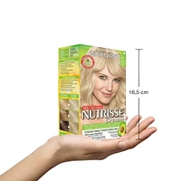 Garnier Nutrisse Ultra Crème, Permanent Hair Dye, Long-Lasting,1 unit, 100% Grey Coverage
