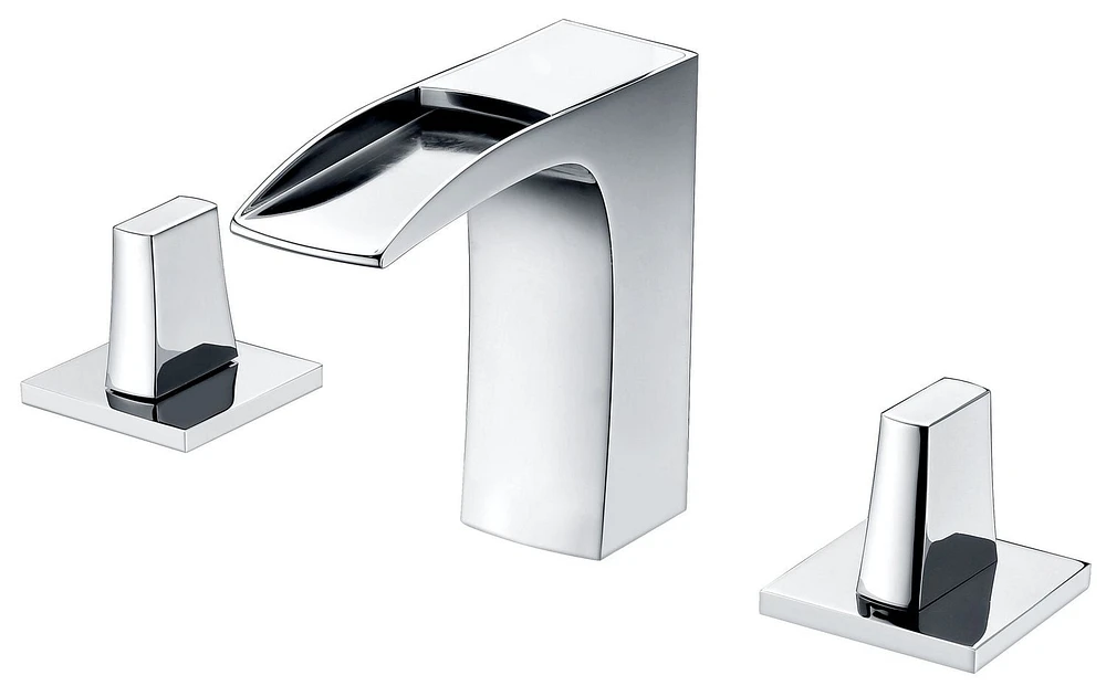 American Imaginations 16.25-in. W Above Counter White Bathroom Vessel Sink Set For 3H8-in. Right Faucet AI-22566