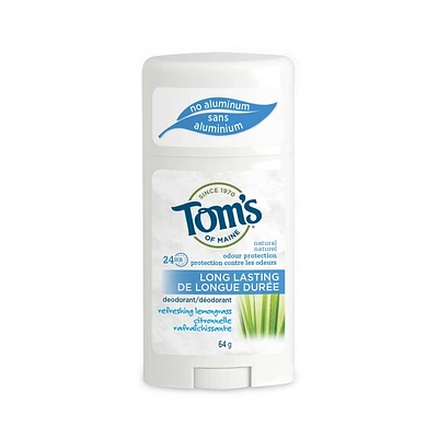 Tom's of Maine Long-Lasting Lemongrass Natural Deodorant