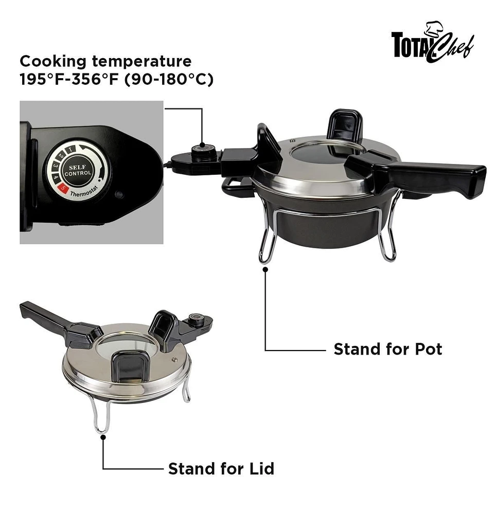 Total Chef® Czech Cooker Electric Oven One-Pot Multicooker