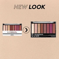 COVERGIRL Palette d'ombres à paupières TruNaked, intensément pigmentés, pailletés, mats et brillants, 100% Sans Cruauté Fard à paupières pigmenté