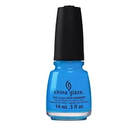 China Glaze Nail Lacquer - DJ Blue my Mind - 0.5 FL OZ, Nail Lacquer