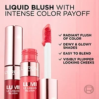 L'Oreal Paris Lumi Le Liquid Blush, Intense Blendable Colour, 10 mL