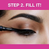 Maybelline New York Eyestudio® Master Precise®,  All Day Liquid Eye Liner, Forest Brown, 1 ml, 1.1  ML