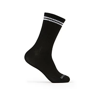 Fruit of the Loom All Day Comfort Crew Socks pour filles Haut Côtelé 2x1.