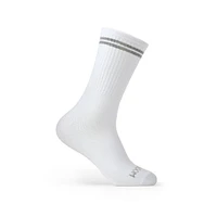 Fruit of the Loom All Day Comfort Crew Socks pour filles Haut Côtelé 2x1.