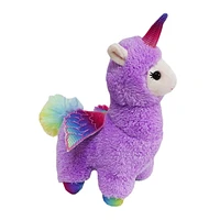 Way To Celebrate Small Llama Plush Purple,  7.5inch