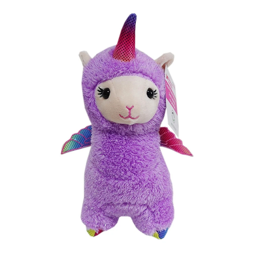 Way To Celebrate Small Llama Plush Purple,  7.5inch