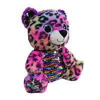 Way To Celebrate Medium Standing Leopard Plush,10.5inch